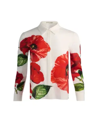 ALICE + OLIVIA Willa Placket Top | Thumbnail 1 ALICE + OLIVIA Willa Placket Top | Thumbnail 1