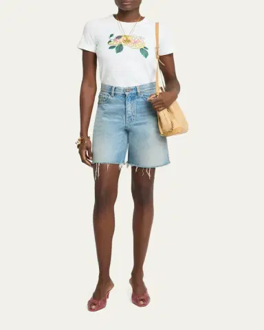 Chloé Lemon Print T-Shirt | Thumbnail 2 Chloé Lemon Print T-Shirt | Thumbnail 2