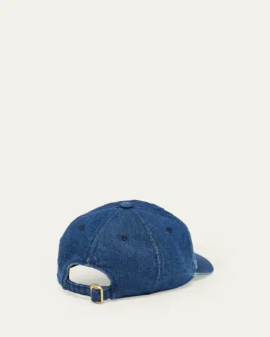 Chloé Banana Patch Denim Cap | Thumbnail 2 Chloé Banana Patch Denim Cap | Thumbnail 2