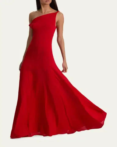 ALICE + OLIVIA Noelia Twist-Strap Maxi Dress | Thumbnail 4 ALICE + OLIVIA Noelia Twist-Strap Maxi Dress | Thumbnail 4
