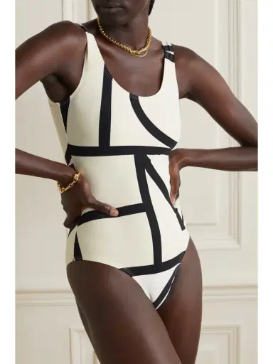 TOTEME Printed Recycled Swimsuit | Thumbnail 2 TOTEME Printed Recycled Swimsuit | Thumbnail 2