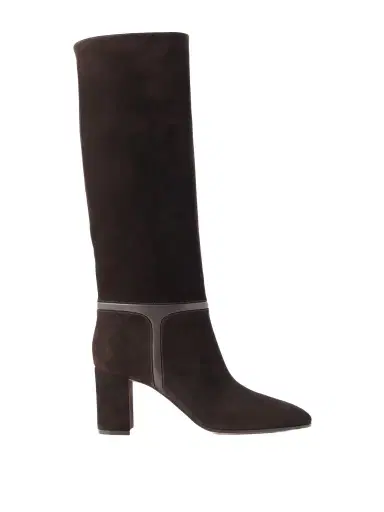 Gianvito Rossi 75 Suede Knee Boots | Thumbnail 1 Gianvito Rossi 75 Suede Knee Boots | Thumbnail 1