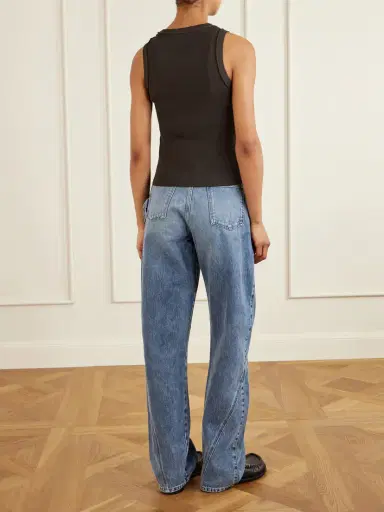 Loewe Anagram-embroidered Ribbed Tank | Thumbnail 4 Loewe Anagram-embroidered Ribbed Tank | Thumbnail 4