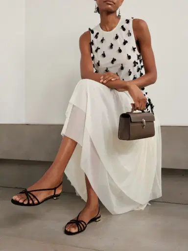 Aquazzura Talk To Me Suede Slingback Sandals | Thumbnail 2 Aquazzura Talk To Me Suede Slingback Sandals | Thumbnail 2