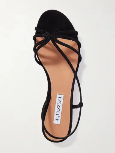 Aquazzura Talk To Me Suede Slingback Sandals | Thumbnail 5 Aquazzura Talk To Me Suede Slingback Sandals | Thumbnail 5
