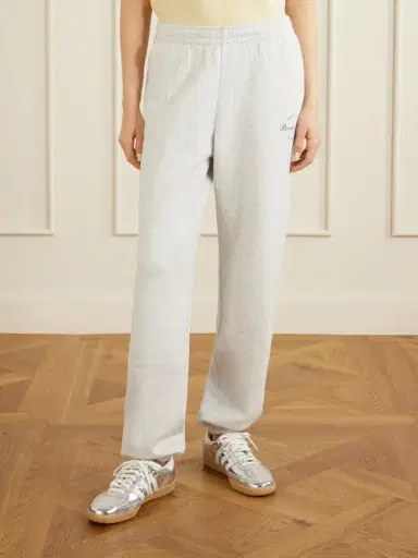 Sporty & Rich Beverly Script Cotton-jersey Track Pants | Thumbnail 3 Sporty & Rich Beverly Script Cotton-jersey Track Pants | Thumbnail 3