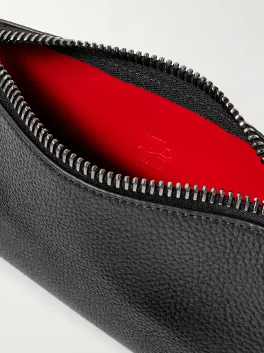 Christian Louboutin Cabata Studded Textured-leather Clutch | Thumbnail 5 Christian Louboutin Cabata Studded Textured-leather Clutch | Thumbnail 5