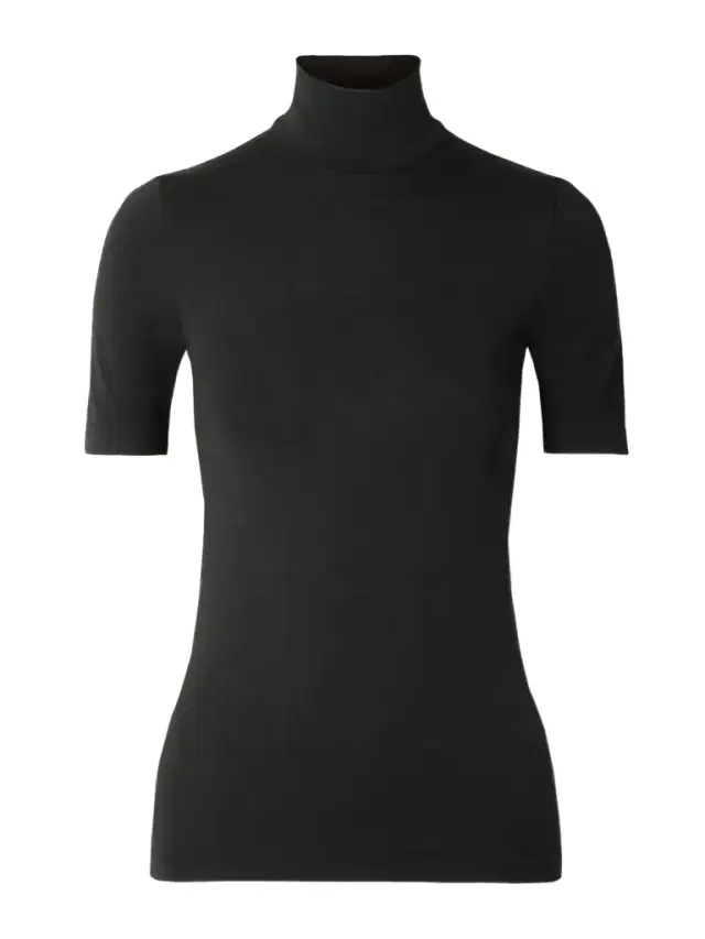Aurora Modal-blend Jersey Turtleneck Top Aurora Modal-blend Jersey Turtleneck Top