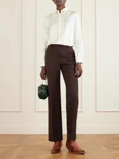 Gabriela Hearst Soft Demi Leather Clutch - Dark green | Thumbnail 2 Gabriela Hearst Soft Demi Leather Clutch - Dark green | Thumbnail 2