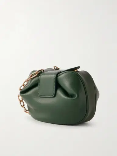 Gabriela Hearst Soft Demi Leather Clutch - Dark green | Thumbnail 3 Gabriela Hearst Soft Demi Leather Clutch - Dark green | Thumbnail 3