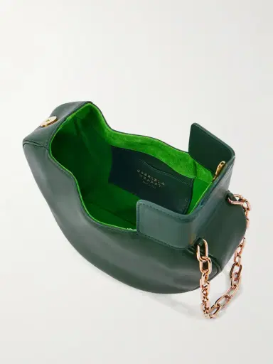 Gabriela Hearst Soft Demi Leather Clutch - Dark green | Thumbnail 5 Gabriela Hearst Soft Demi Leather Clutch - Dark green | Thumbnail 5