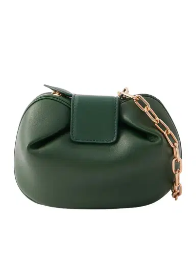 Gabriela Hearst Soft Demi Leather Clutch - Dark green | Thumbnail 1 Gabriela Hearst Soft Demi Leather Clutch - Dark green | Thumbnail 1