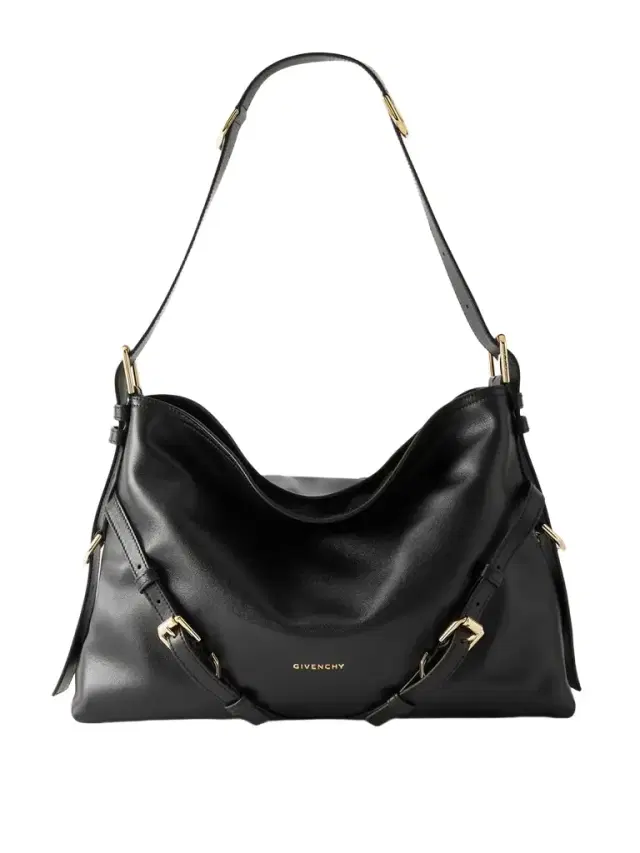 Voyou Medium Leather Shoulder Bag Voyou Medium Leather Shoulder Bag