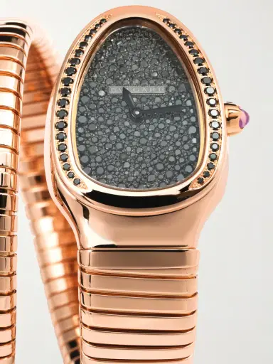 MAD Bulgari Serpenti 18-karat Rose Gold Diamond Watch | Thumbnail 2 MAD Bulgari Serpenti 18-karat Rose Gold Diamond Watch | Thumbnail 2
