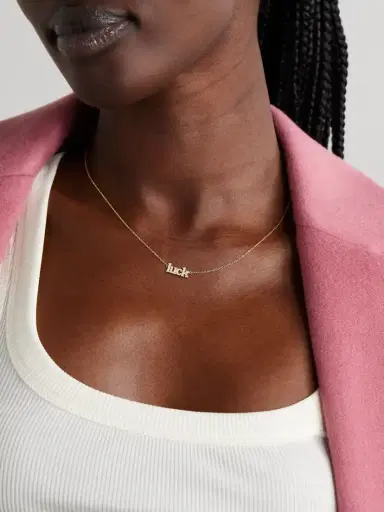 Jennifer Meyer Luck 18-karat Gold Diamond Necklace | Thumbnail 2 Jennifer Meyer Luck 18-karat Gold Diamond Necklace | Thumbnail 2