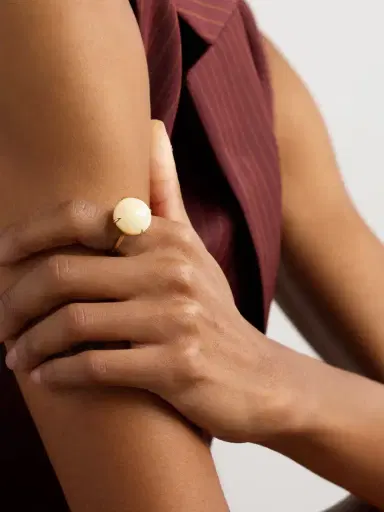 JIA JIA Jumbo Gold Opal Ring | Thumbnail 2 JIA JIA Jumbo Gold Opal Ring | Thumbnail 2