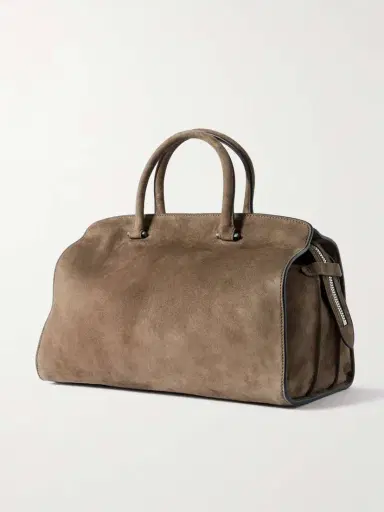 Métier Private Eye Medium Suede Tote - Taupe | Thumbnail 3 Métier Private Eye Medium Suede Tote - Taupe | Thumbnail 3