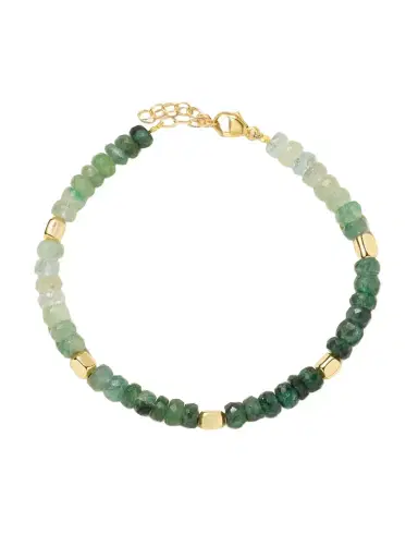 JIA JIA Jumbo 14-karat Gold Emerald Bracelet | Thumbnail 1 JIA JIA Jumbo 14-karat Gold Emerald Bracelet | Thumbnail 1