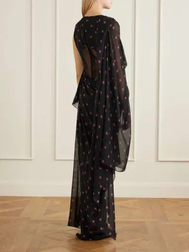 LIBEROWE Floral-print Silk-chiffon Gown | Thumbnail 3 LIBEROWE Floral-print Silk-chiffon Gown | Thumbnail 3
