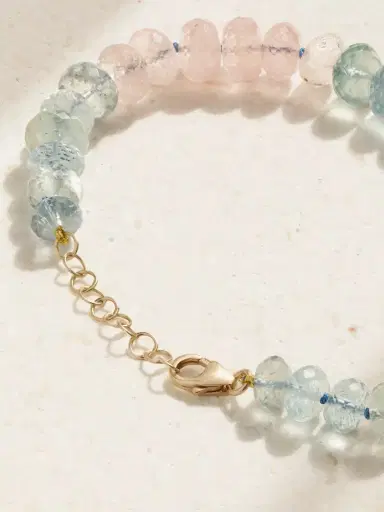 JIA JIA 14-karat Gold Morganite Bracelet | Thumbnail 3 JIA JIA 14-karat Gold Morganite Bracelet | Thumbnail 3