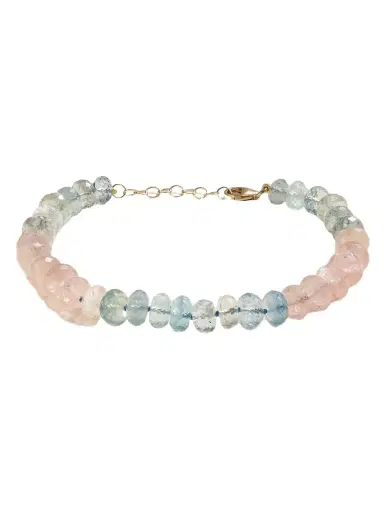 JIA JIA 14-karat Gold Morganite Bracelet | Thumbnail 1 JIA JIA 14-karat Gold Morganite Bracelet | Thumbnail 1