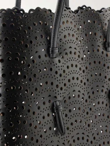Alaïa Mina 37 Laser-cut Leather Tote | Thumbnail 5 Alaïa Mina 37 Laser-cut Leather Tote | Thumbnail 5