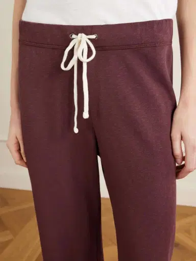 James Perse Cropped Cotton-terry Wide-leg Track Pants | Thumbnail 5 James Perse Cropped Cotton-terry Wide-leg Track Pants | Thumbnail 5