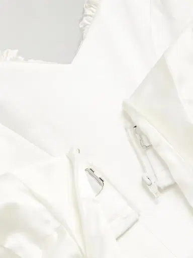 Vivienne Westwood Raven Strapless Gathered Satin Bustier Top | Thumbnail 6 Vivienne Westwood Raven Strapless Gathered Satin Bustier Top | Thumbnail 6