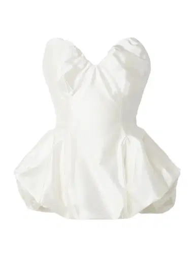 Vivienne Westwood Raven Strapless Gathered Satin Bustier Top | Thumbnail 1 Vivienne Westwood Raven Strapless Gathered Satin Bustier Top | Thumbnail 1