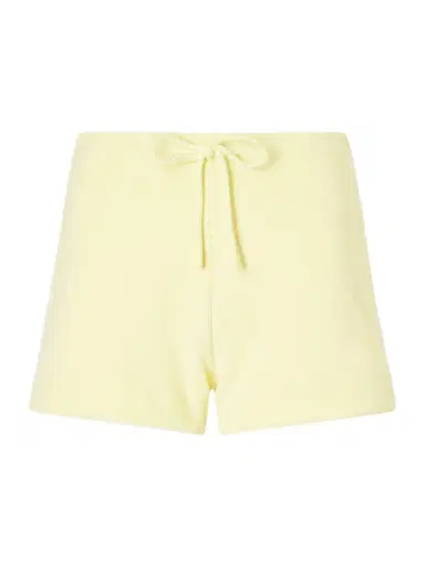 Hunza G Embroidered Cotton-terry Shorts | Thumbnail 1 Hunza G Embroidered Cotton-terry Shorts | Thumbnail 1