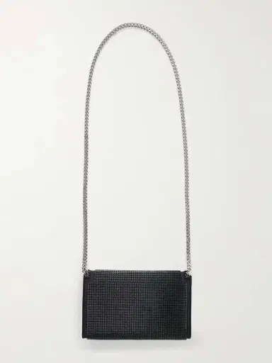 Stella McCartney The Falabella Bead-embellished Chain Wallet | Thumbnail 4 Stella McCartney The Falabella Bead-embellished Chain Wallet | Thumbnail 4