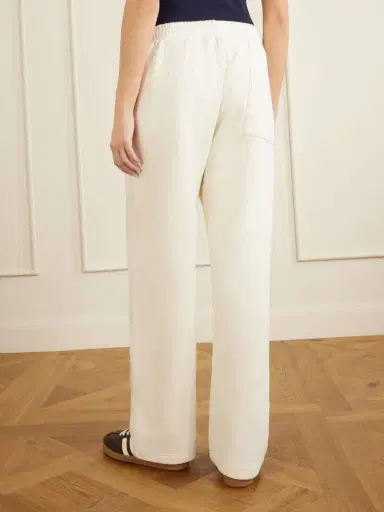Sporty & Rich Vendome La Embroidered Cotton-fleece Track Pants | Thumbnail 4 Sporty & Rich Vendome La Embroidered Cotton-fleece Track Pants | Thumbnail 4