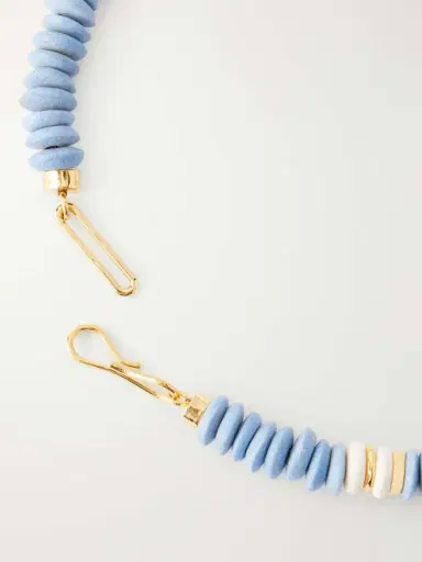 Lizzie Fortunato Laguna Gold-plated Beaded Necklace | Thumbnail 3 Lizzie Fortunato Laguna Gold-plated Beaded Necklace | Thumbnail 3