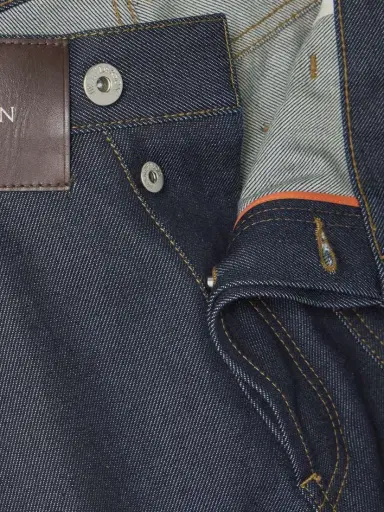 JW Anderson Twisted Asymmetric Embroidered High-rise Jeans | Thumbnail 5 JW Anderson Twisted Asymmetric Embroidered High-rise Jeans | Thumbnail 5
