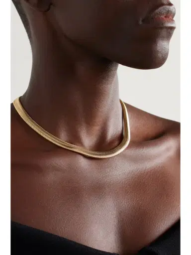 Nikos Koulis Feelings 18-karat White And Yellow Gold, Diamond And Enamel Necklace | Thumbnail 2 Nikos Koulis Feelings 18-karat White And Yellow Gold, Diamond And Enamel Necklace | Thumbnail 2