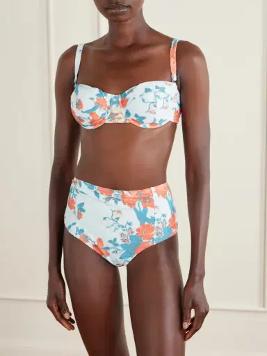 Erdem Floral-print Bikini Top | Thumbnail 2 Erdem Floral-print Bikini Top | Thumbnail 2