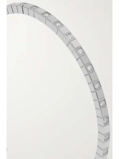 Chopard Ice Cube 18-karat White Gold Diamond Bangle | Thumbnail 4 Chopard Ice Cube 18-karat White Gold Diamond Bangle | Thumbnail 4