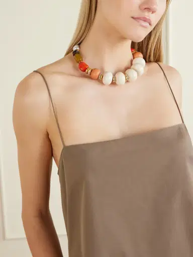 Lizzie Fortunato Ilios Gold-plated Multi-stone Necklace | Thumbnail 2 Lizzie Fortunato Ilios Gold-plated Multi-stone Necklace | Thumbnail 2