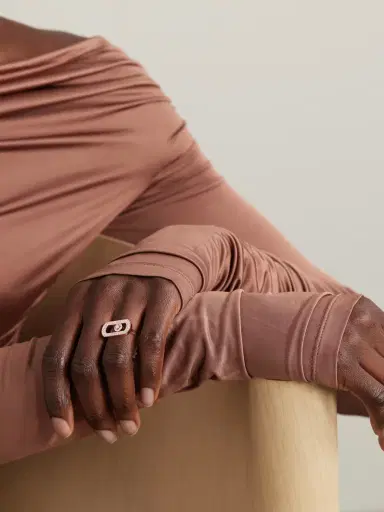 Messika So Move 18-karat Rose Gold Diamond Ring | Thumbnail 2 Messika So Move 18-karat Rose Gold Diamond Ring | Thumbnail 2