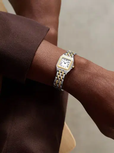 Cartier Panthère De Small 18-karat Gold And Stainless Steel Watch | Thumbnail 2 Cartier Panthère De Small 18-karat Gold And Stainless Steel Watch | Thumbnail 2