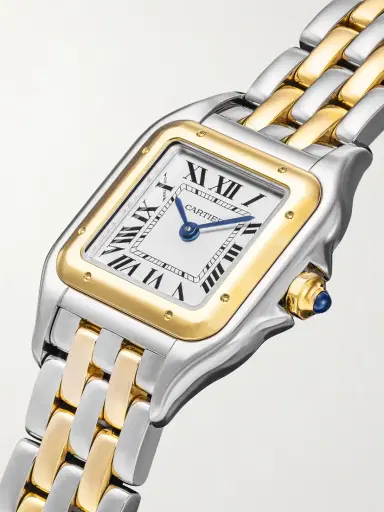 Cartier Panthère De Small 18-karat Gold And Stainless Steel Watch | Thumbnail 3 Cartier Panthère De Small 18-karat Gold And Stainless Steel Watch | Thumbnail 3