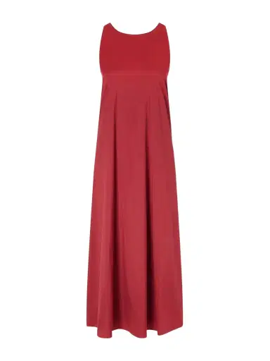 Max Mara Beachwear Cotton-blend Taffeta Maxi Dress | Thumbnail 1 Max Mara Beachwear Cotton-blend Taffeta Maxi Dress | Thumbnail 1