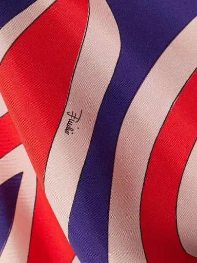 PUCCI Printed Silk-twill Halterneck Top | Thumbnail 4 PUCCI Printed Silk-twill Halterneck Top | Thumbnail 4