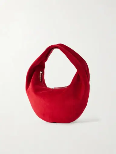 Khaite Olivia Mini Suede Shoulder Bag | Thumbnail 4 Khaite Olivia Mini Suede Shoulder Bag | Thumbnail 4