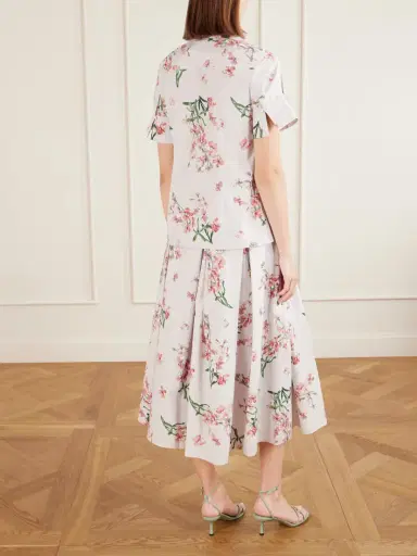 Erdem Floral-print Cotton-poplin Shirt | Thumbnail 4 Erdem Floral-print Cotton-poplin Shirt | Thumbnail 4