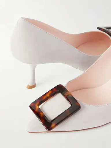 Roger Vivier Viv In The City 65 Buckled Suede Pumps | Thumbnail 5 Roger Vivier Viv In The City 65 Buckled Suede Pumps | Thumbnail 5