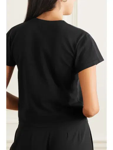 LESET Margo Cotton-jersey T-shirt | Thumbnail 3 LESET Margo Cotton-jersey T-shirt | Thumbnail 3