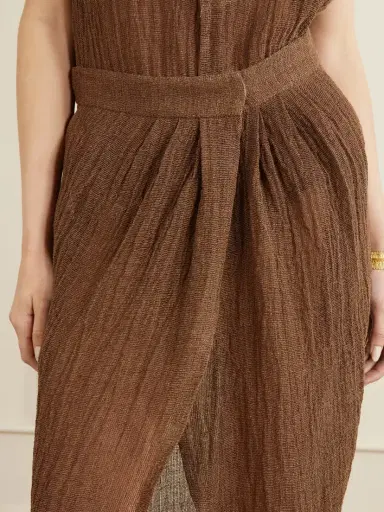 Le Kasha Kamat Organic Linen Maxi Skirt | Thumbnail 5 Le Kasha Kamat Organic Linen Maxi Skirt | Thumbnail 5