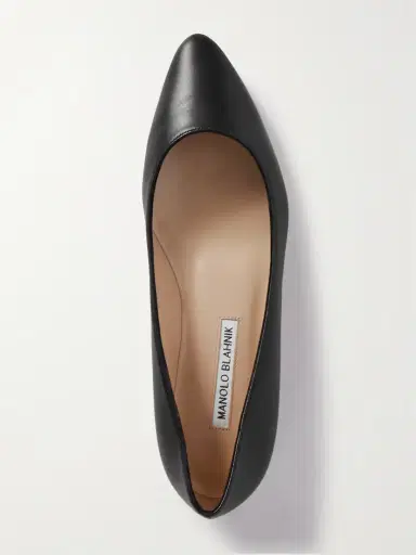 Manolo Blahnik Bb 10 Leather Point-toe Flats | Thumbnail 5 Manolo Blahnik Bb 10 Leather Point-toe Flats | Thumbnail 5