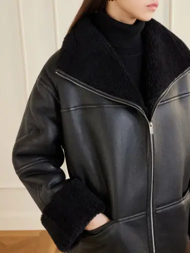 TOTEME Shearling Jacket | Thumbnail 5 TOTEME Shearling Jacket | Thumbnail 5